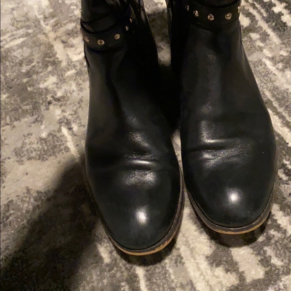 Coach Tall Black Boots - Size 7 - Picture 4 of 8